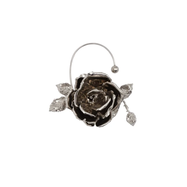 Magda Butrym Rose ear cuff in silver