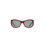 Magda Butrym Round sunglasses in burgundy