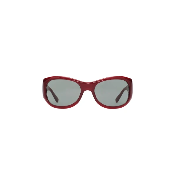 Magda Butrym Round sunglasses in burgundy