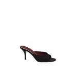 Magda Butrym Satin pointed-toe mules in black