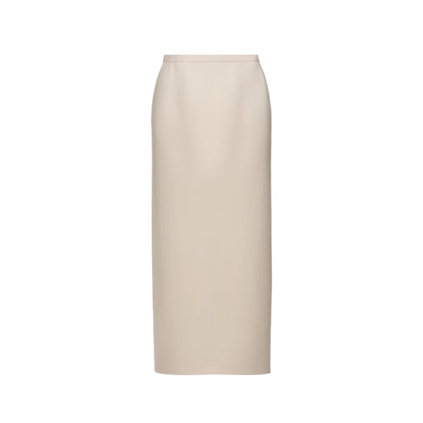 Magda Butrym Seamless pencil skirt in cream