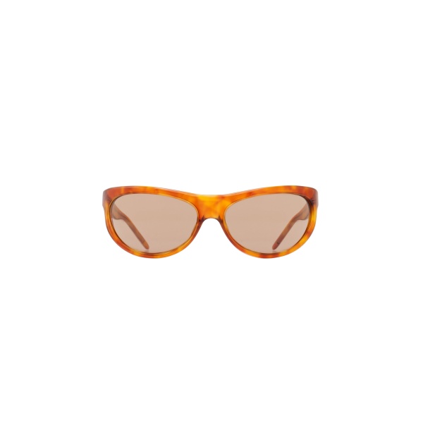 Magda Butrym Semi-round sunglasses in amber