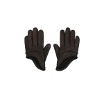 Magda Butrym Short leather gloves in black