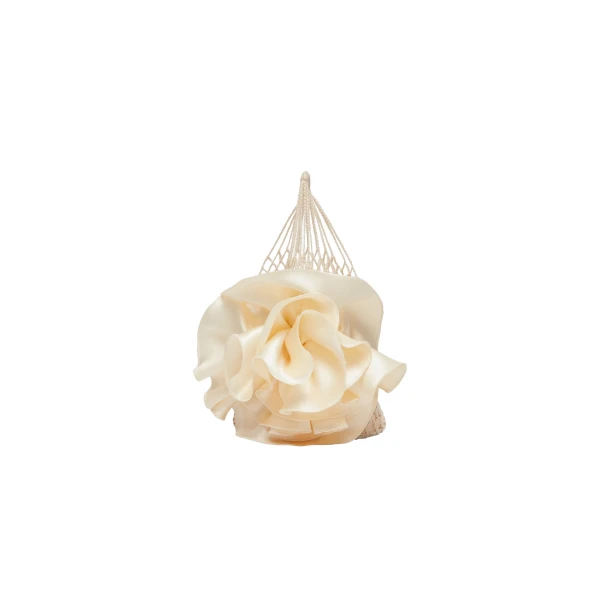 Small Devana bag in cream