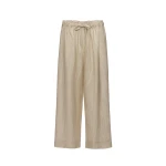 Magda Butrym Striped culotte trousers in beige