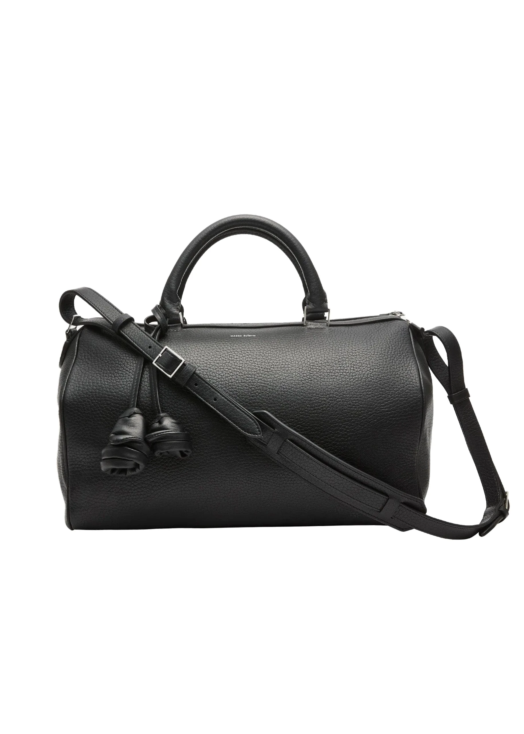 Magda Butrym Varsovia bag in black leather | Coveti Magda Butrym Varsovia bag in black leather
