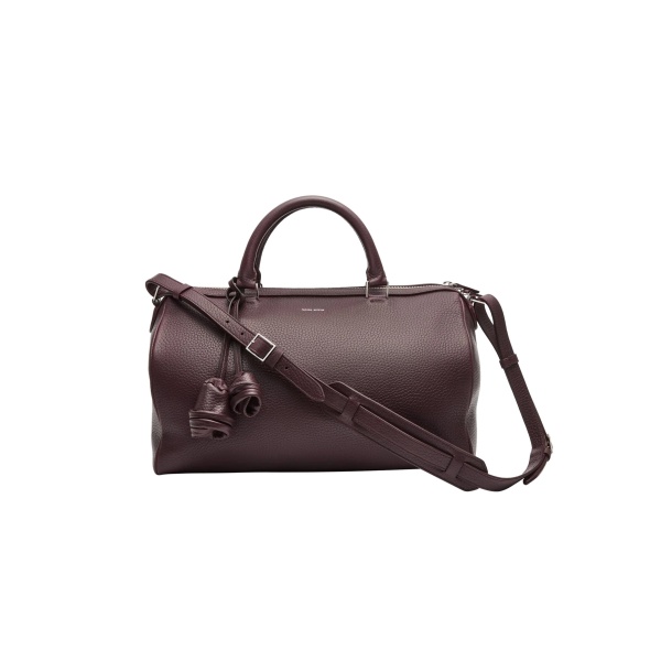Magda Butrym Varsovia bag in burgundy leather