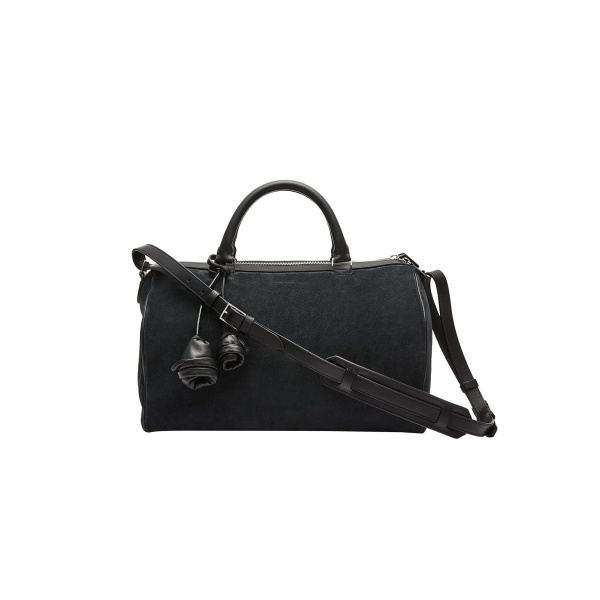 Magda Butrym Varsovia bag in grey suede