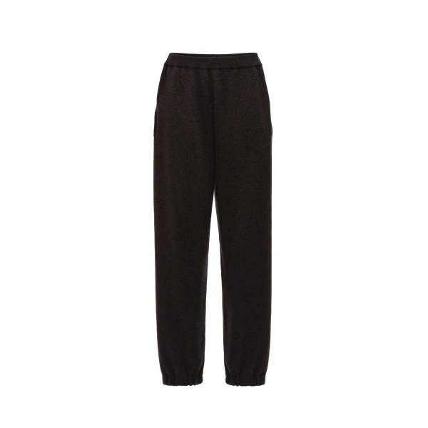 Magda Butrym Wool and cotton joggers in grey