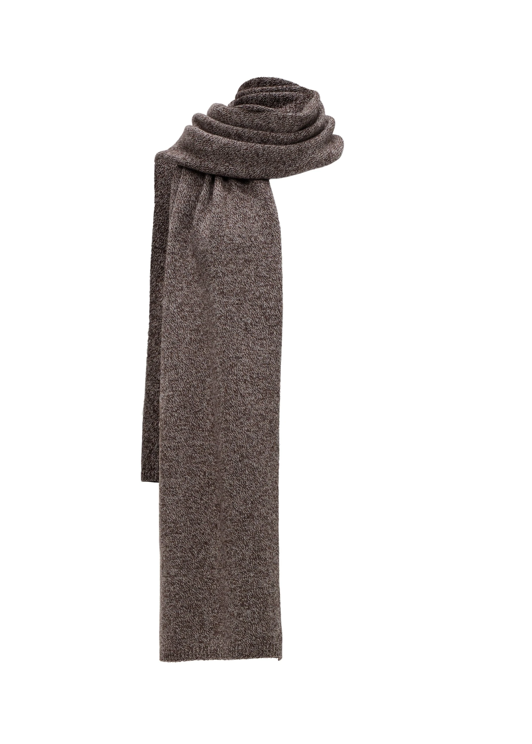 Magda Butrym Wool scarf in brown | Coveti Magda Butrym Wool scarf in brown
