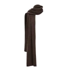 Magda Butrym Wool scarf in dark brown