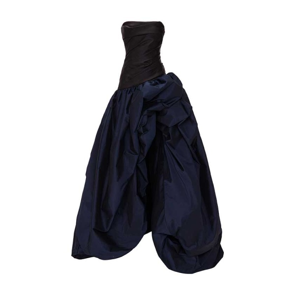 Marmar Halim Mikado And Taffeta Skirt Gown