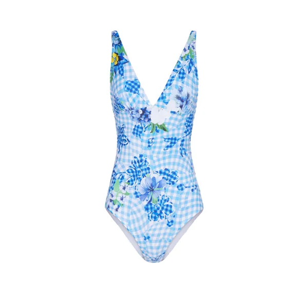 Ibiza Swimsuit Fleur Blueberry