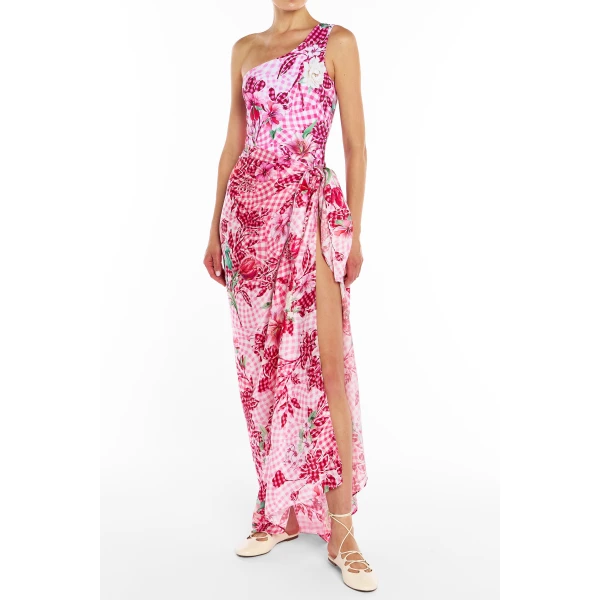 print swimsuit and Mary Katrantzou SS26