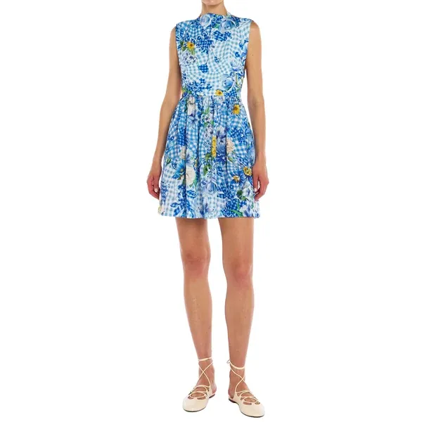 Mary Katrantzou Fleur Blueberry