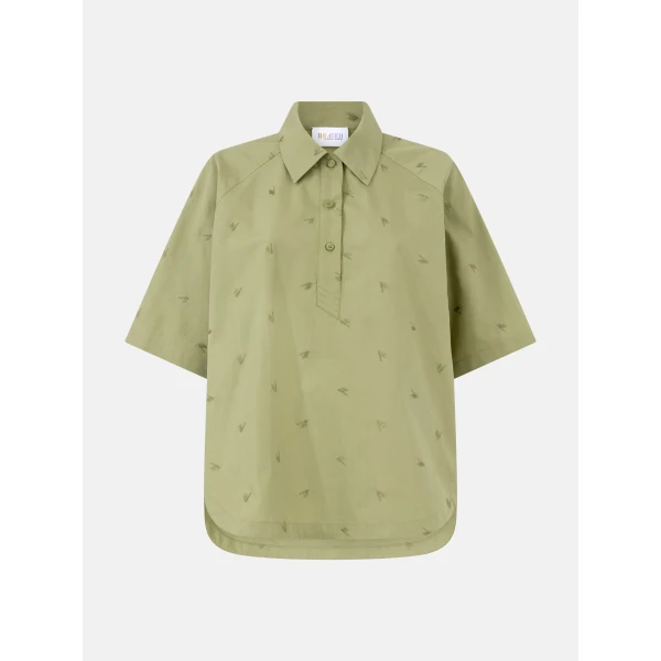Military green shirt