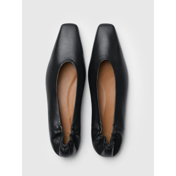 ATP Atelier Moena in Black Ballet Flats Black