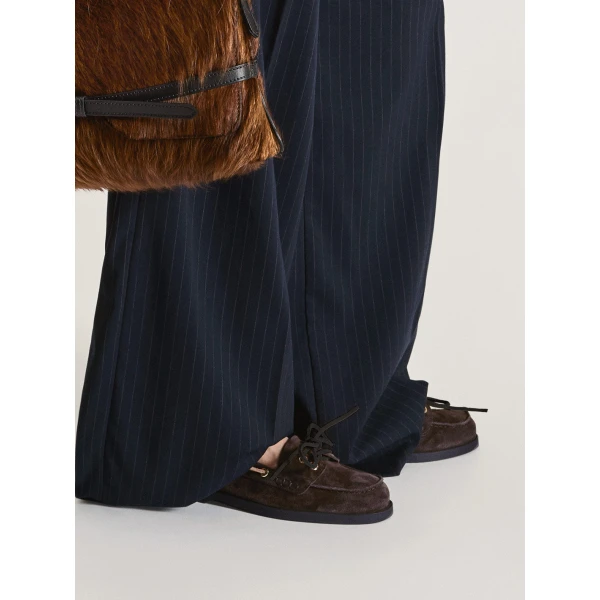 Brown ATP Atelier boat shoes