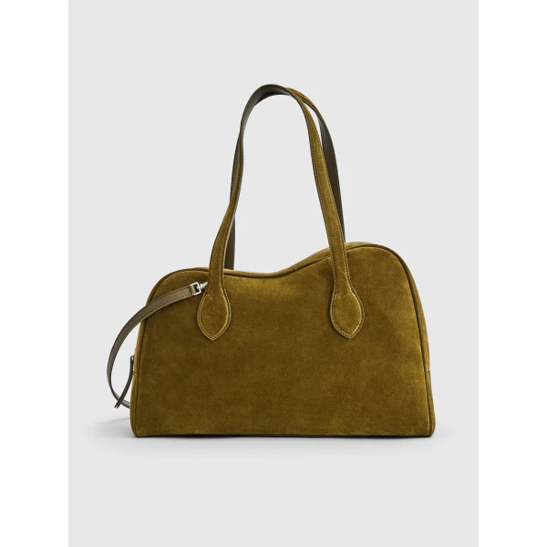 Green ATP Atelier top handle bag