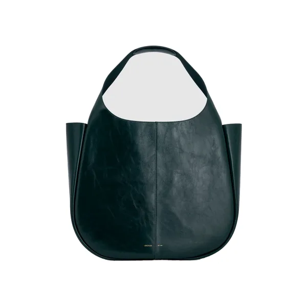 Emilia Crackle Large Tote Shade Green