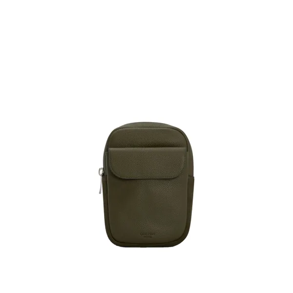 Oscar Pebble Crossbody Forest Green