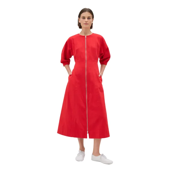 Zip Through Dress