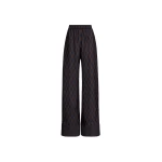 Oscar de la Renta Argyle Silk Twill Wide Leg Pant | Pants | Coveti