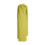 Oscar de la Renta Drape Detailed Georgette Caftan | Kimono | Coveti