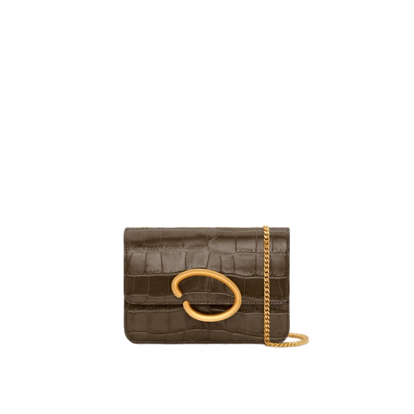 Oscar de la Renta Embossed O Pochette