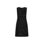 Oscar de la Renta Sequin Ribbon Tweed Dress | Dresses | Coveti