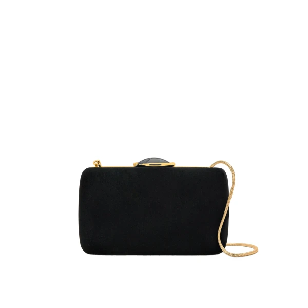 Oscar de la Renta Velvet O Minaudière