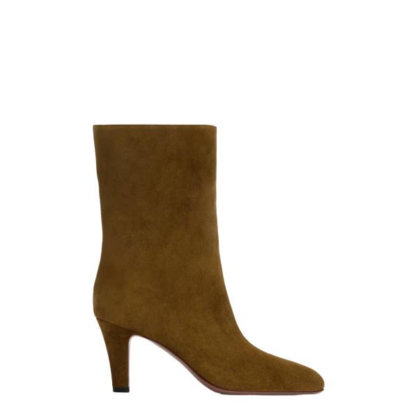 Paris Texas Elsa 75 Ankle Boots in Tundra Suede