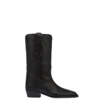 Paris Texas Hilda 35 Boots in Black Shiny Leather
