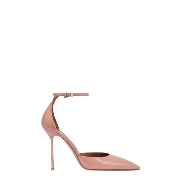 Lidia 105 Ankle-Strap Pumps in Texas Rose Patent Leather