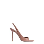 Paris Texas Lidia 105 Slingback Sandals in Texas Rose Patent Leather