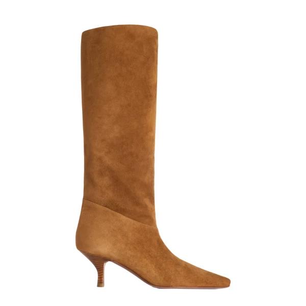 Paris Texas Rose 60 Boots in Cognac Suede