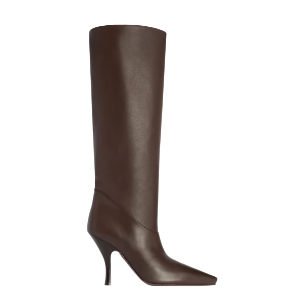 Paris Texas Rose 95 Boots in Ebano Leather