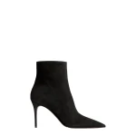 Paris Texas Vera 85 Ankle Boots in Black Suede PX1860XSA04