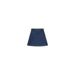 Patou A-line mini skirt in Rodeo Blue organic denim