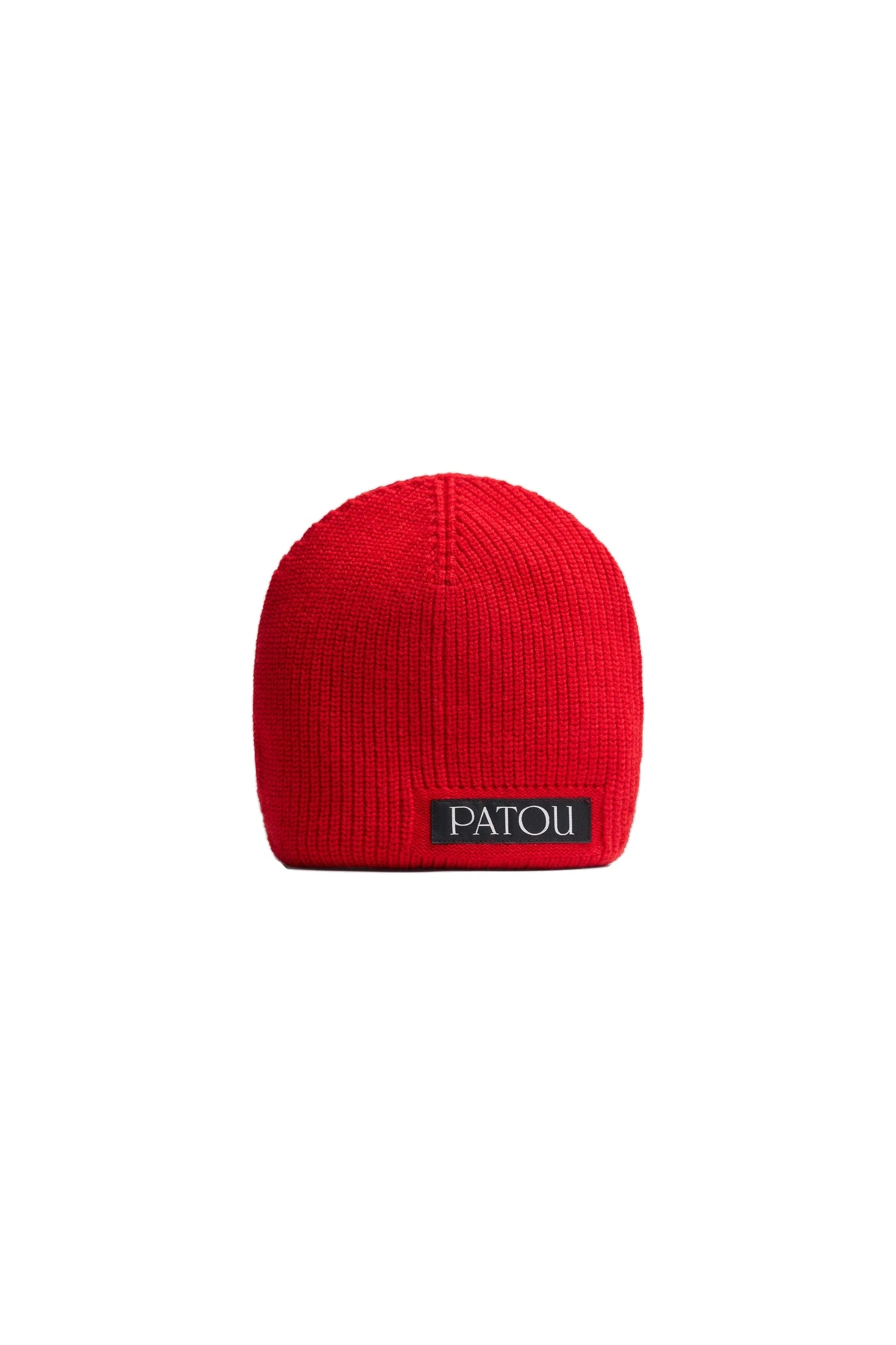 Patou Beanie in Madder Red wool and cashmere | Accessories | Coveti Patou Beanie in Madder Red wool and cashmere