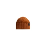Patou Bouclé beanie in Pumpkin Spice wool and alpaca blend