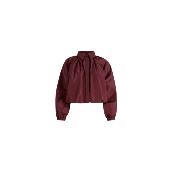 Bubble blouse in Vignola recycled faille
