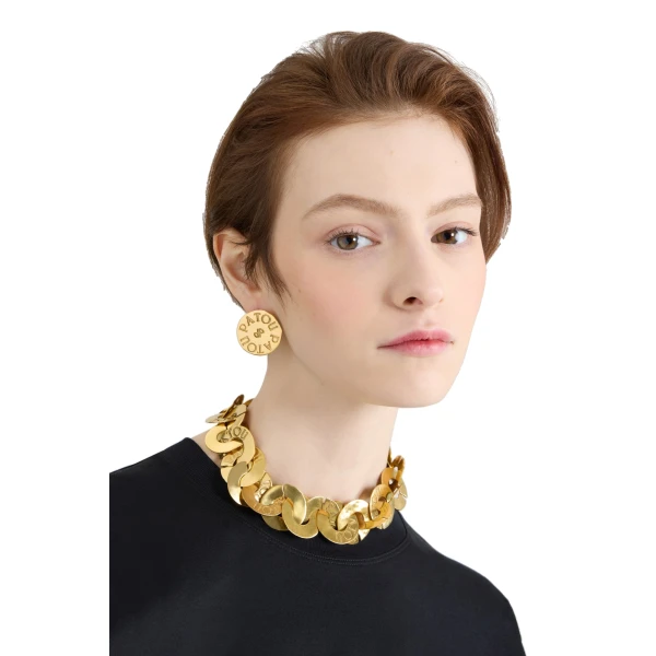 Coin choker in gold-plated brass - Image 3