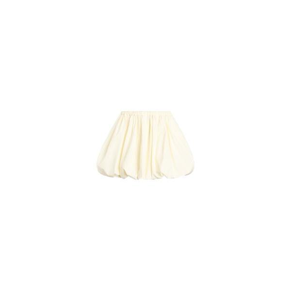 Patou Cotton mini bloomer skirt in Lemonade Stripes
