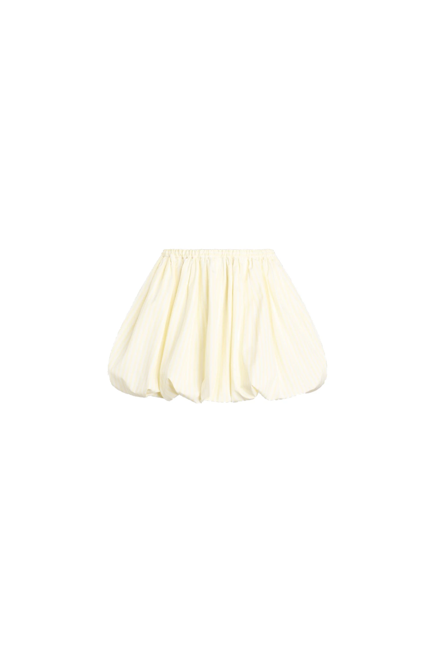 Patou Cotton mini bloomer skirt in Lemonade Stripes | Skirts | Coveti Patou Cotton mini bloomer skirt in Lemonade Stripes