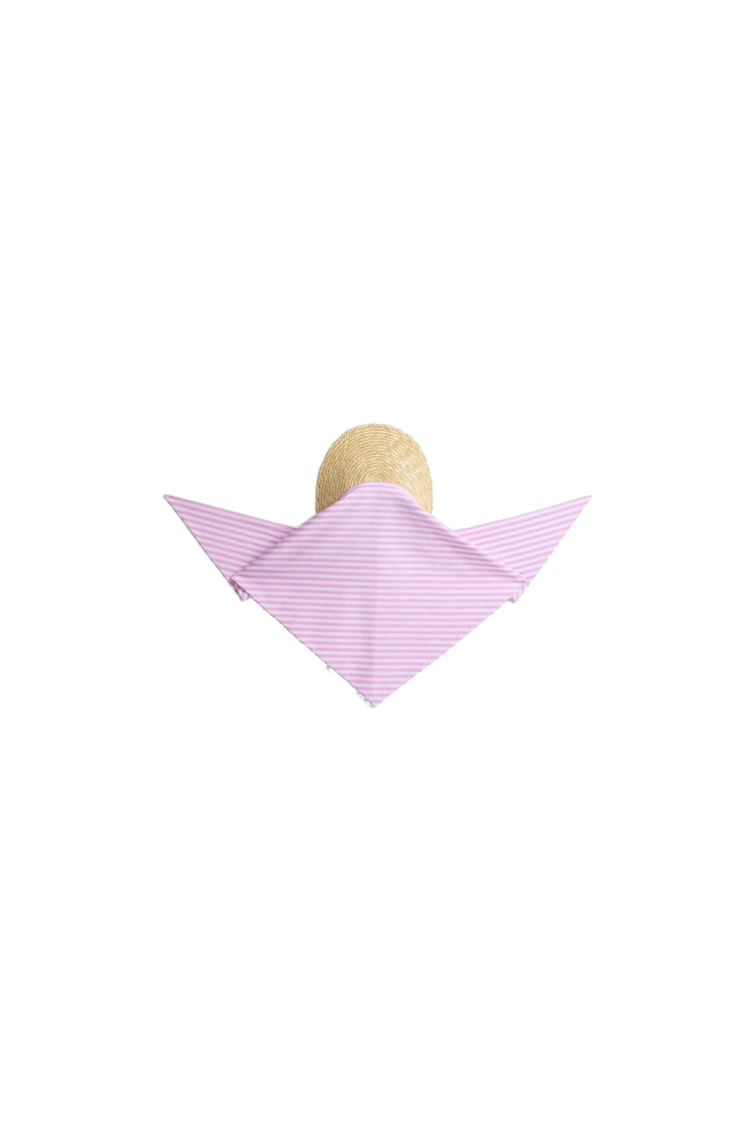 Patou Cotton scarf cap in Bougainvillea Stripes | Accessories | Coveti Patou Cotton scarf cap in Bougainvillea Stripes