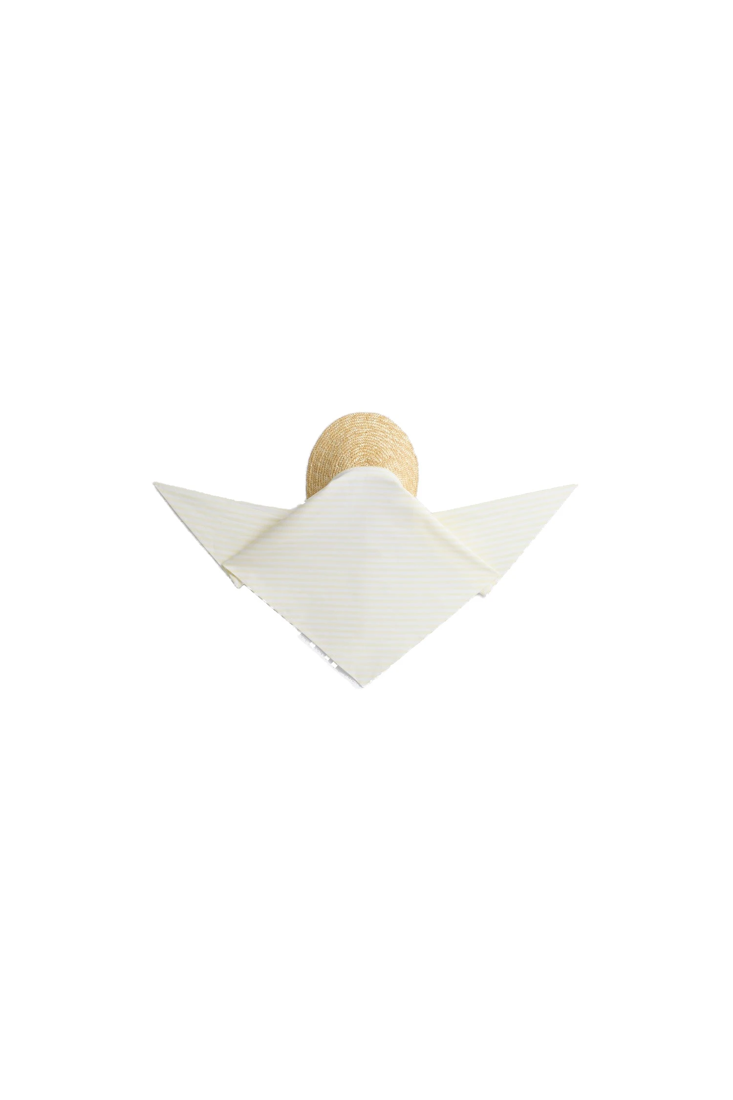 Patou Cotton scarf cap in Lemonade Stripes | Accessories | Coveti Patou Cotton scarf cap in Lemonade Stripes