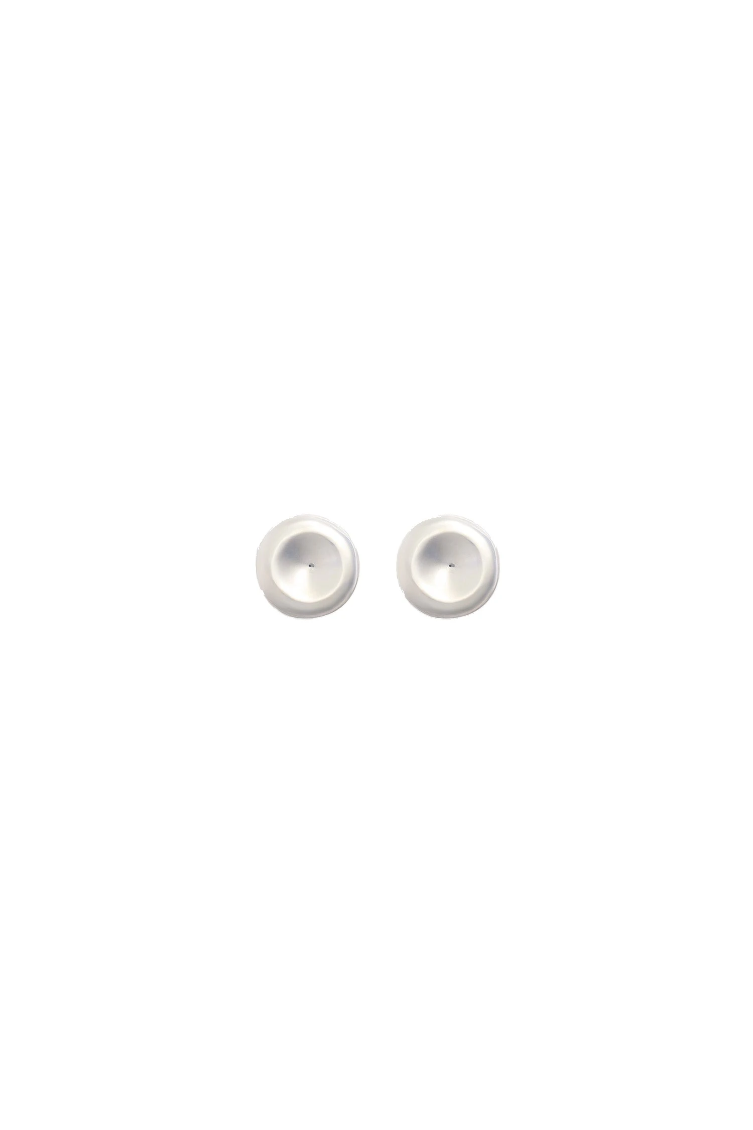 Patou Disc clip PM clip-on earrings | Coveti Patou Disc clip PM clip-on earrings in Silver