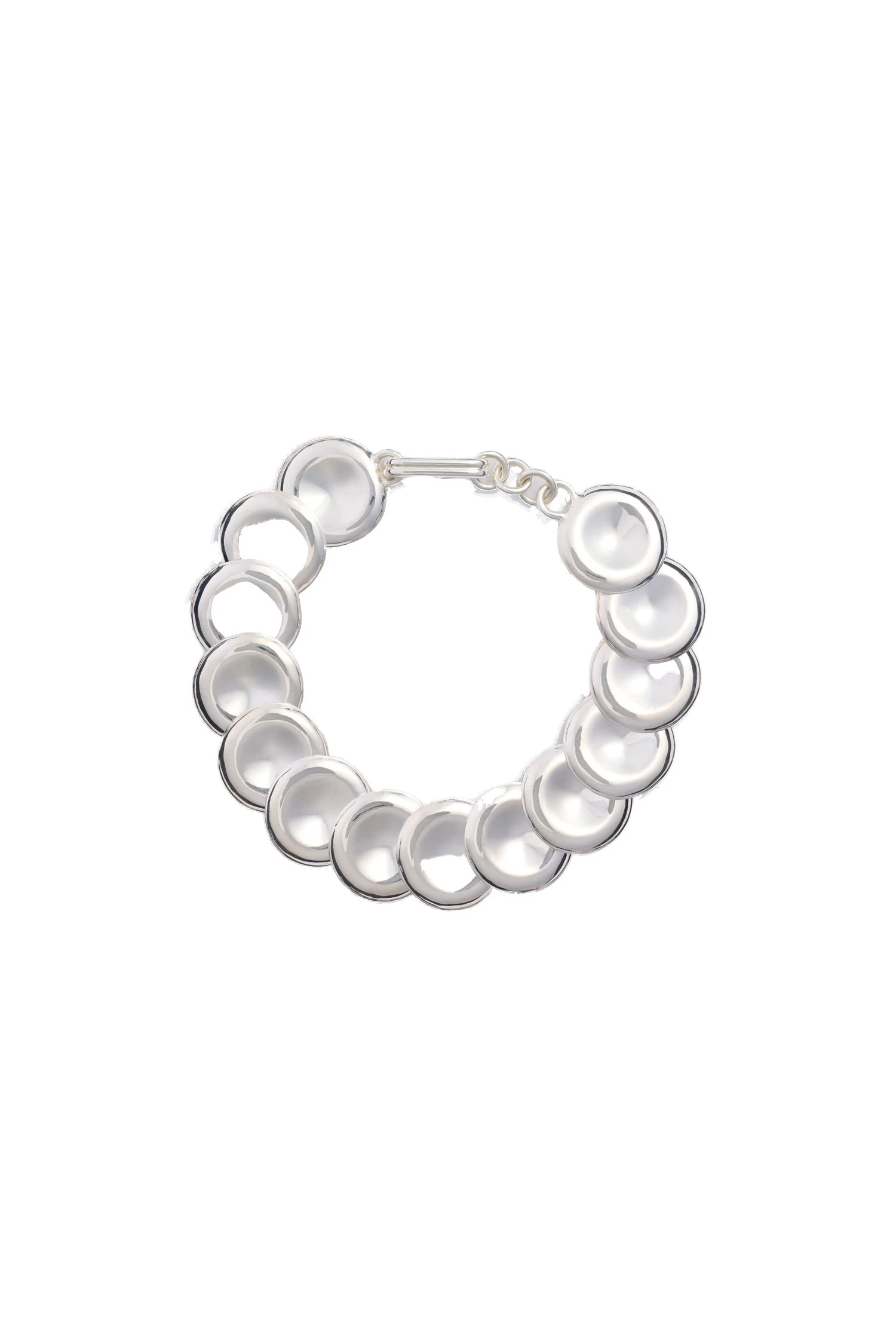 Patou Disc short PM choker necklace | Coveti Patou Disc short PM choker necklace in Silver