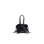 Patou Evening pouch in Black recycled satin